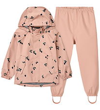 Liewood Rainwear - Pedia - Berry/Pale Tuscany