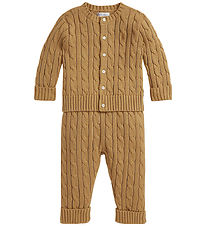 Polo Ralph Lauren Cardigan/Trousers - Knitted - Classic+ Camel