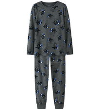 Name It Undershirt - NkmNight - Dark Grey Melange