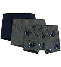Name It Boxers - Noos - NmmTights - 3-Pack - Dark Grey Mela