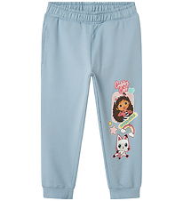 Name It Joggingbuxur - NmfJyla - Gabby Dúkkuhús - Dusty Blue