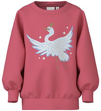 Name It Sweatshirt - NmfValona - Rapture Rose/Kranich