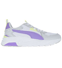 Puma Shoes - Trinity Lite Jr - White/Lavender Alert/Gray