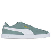 Puma Shoes - Club II Jr - Green Moon/Puma White