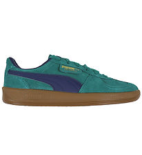 Puma Shoes - Palermo JR - Wild Green/Persian Blue