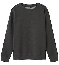 LMTD Peysa - NOOS - NlnNizu - Dark Grey Melange