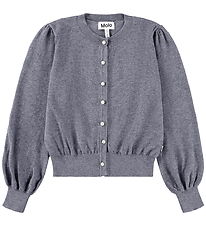 Molo Cardigan - Guinevere - Grey Melange