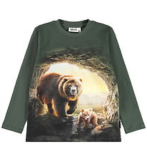 Molo Blouse - Reif - Bears in Cave