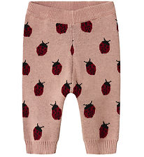 Lil' Atelier Trousers - Knitted - NbfLulio - Misty Rose