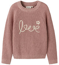 Lil'Atelier Blouse - Knitted - NmfEmlen - Misty Rose