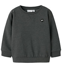 Name It Sweatshirt - Noos - NmmVimo - Dark Grey Melange
