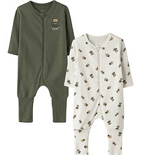 Name It Nightsuit - Noos - NbmNightsuit - 2-Pack - Jet Stream/w/