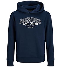 Jack & Jones Kapuzenpullover - JjMakoto - Sky Captain/BIG Print