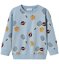 Name It Sweatshirt - NmmKeaton - Dusty Blue