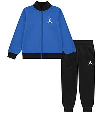 Jordan Trainingsanzug - Cardigan/Hosen - Schwarz/Sport Blue