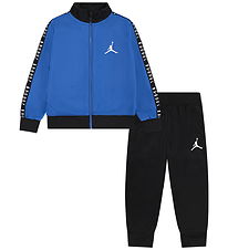Jordan Trainingsanzug - Cardigan/Hosen - Schwarz/Sport Blue