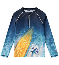Molo Swim Top - UV50+ - Noble - Surf Art Blue Chill