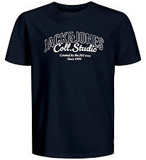 Jack & Jones T-shirt - JjMakoto - Sky Captain/BIG Print
