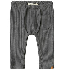 Lil' Atelier Hosen - Rib - NbmRajo - Poppy Seed