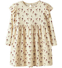 Lil' Atelier Kleid - Rib - NmfLavo - Turteltaube