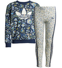adidas Orginals Set - Sweatshirt/Leggings - Crew - Nindig/Multco