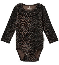 Sofie Schnoor Bodysuit l/s - DicteSB - Leopard