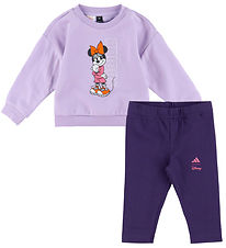 adidas Performance Set - Blouse/Leggings - Minnie Mouse - Powder