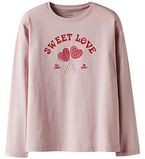 Name It Blouse - NkfVeen - Burnished Lilac/Lollipops