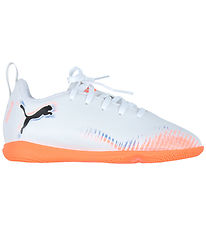 Puma Fußballschuhe - Future 8 Play IT Jr - White/Black/Glowing