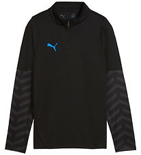 Puma Blouse M Zipper - Black w. Blue