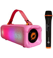 N-Gear Speaker with 1 Microphone - Wireless - Pink