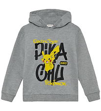 Minymo Hoodie - Pokémon - Grey Melange