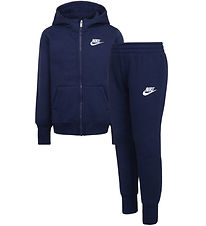 Nike Sweatset - Cardigan/Jogginghosen - Midnight Navy
