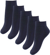 Fuzzies Sneaker-Socken - 5er-Pack - Navy