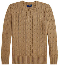 Polo Ralph Lauren Blouse - Knitted - Cable - Camel