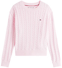 Tommy Hilfiger Bluse - Strick - Kabel - Light Pink