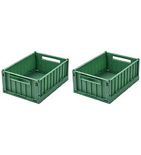 Liewood Foldable Box - 2-Pack - Weston - Small - Dusty Ivy