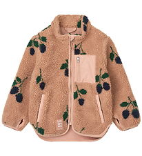 Liewood Fleece Jacket - Nolan - Berry/Pale Tuscany