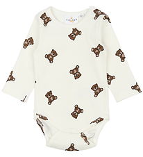 The New Bodysuit l/s - Rib - TnsbPaulo - Cloud Dancer AOP