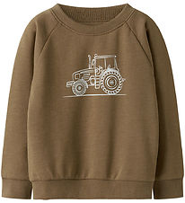 Name It Sweatshirt - NmmVion - Matt Gold/Tractor Skizze