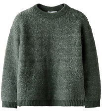 Name It Bluse - Strick - NkmKjertan - Deep Forest
