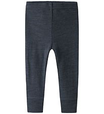 Name It Leggings - Wool - Rib - Noos - NbnWax - Ombre Blue