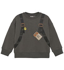Minymo Sweatshirt - Dark Gold Grey
