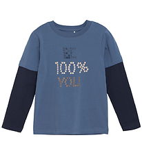 Minymo Blouse - China Blue