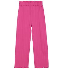 Minymo Hosen - Rib - Fuchsia Fedora