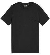 Lyle & Scott T-Shirt - Geprägt Eagle - Jet Black