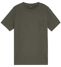 Lyle & Scott T-Shirt - Geprägt Eagle - Deep Tiefen