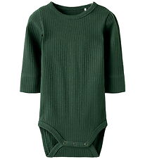 Name It Bodysuit l/s - NbmKenno - Deep Forest