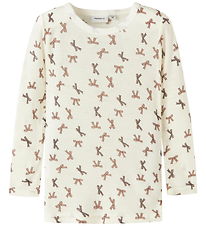Name It Bluse - Wolle - NmfWang - Snow White/Schleifen