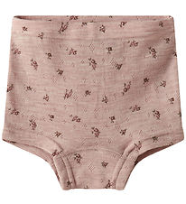 Name It Hipster - Ull - NmfWang - Shadow Grå/Small blommor